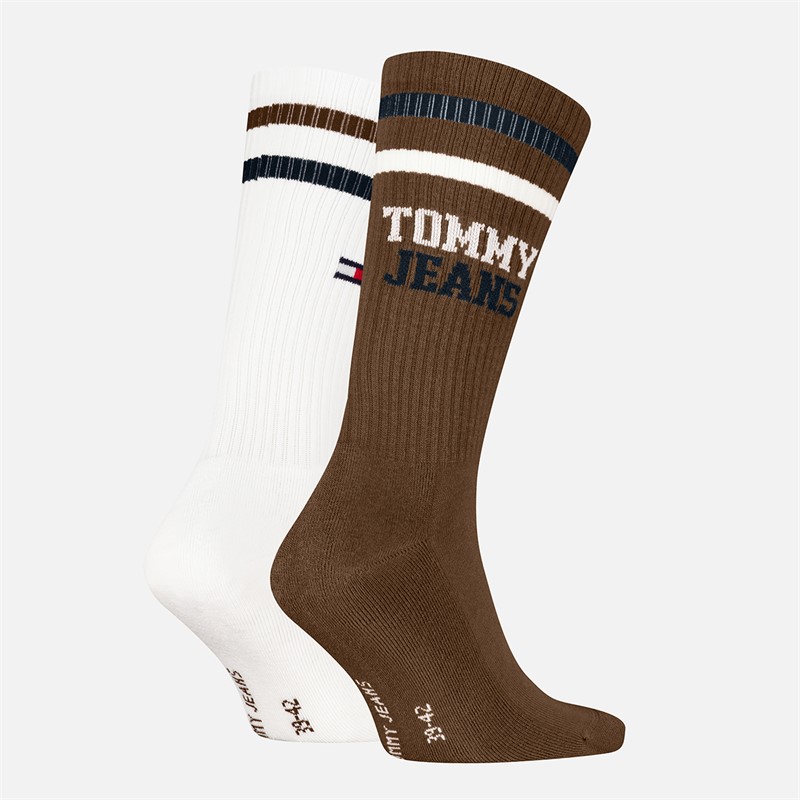 Tommy Hilfiger Two Pack Socks Brown
