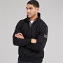 Tommy Hilfiger Mens 1/4 Zip Sweatshirt Black