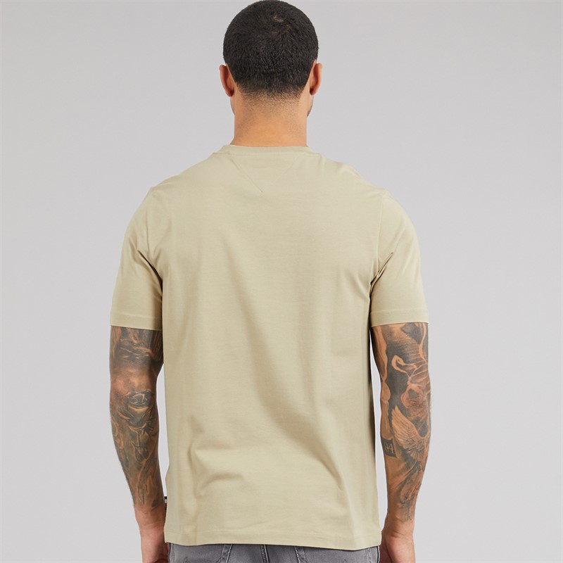 Tommy Hilfiger Mens Graphic T-Shirt Surplus Khaki
