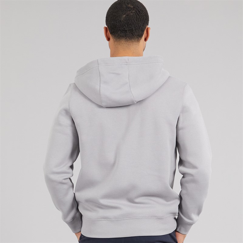 Tommy Hilfiger Mens Zip Up Hoodie Solar Grey