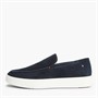 Tommy Hilfiger Mens Modern Light Suede Loafers Desert Sky