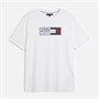 Tommy Hilfiger Mens Plus Brand Love T-Shirt White