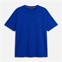 Tommy Hilfiger Mens Plus Essential Seasonal T-Shirt Regal Blue
