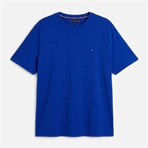 Tommy Hilfiger Mens Plus Essential Seasonal T-Shirt Regal Blue