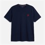Tommy Hilfiger Mens Plus Script Monogram T-Shirt Carbon Navy