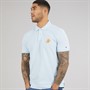 Tommy Hilfiger Mens TH Script Polo Shirt Keepsake Blue