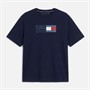 Tommy Hilfiger Mens Plus Brand Love T-Shirt Desert Sky