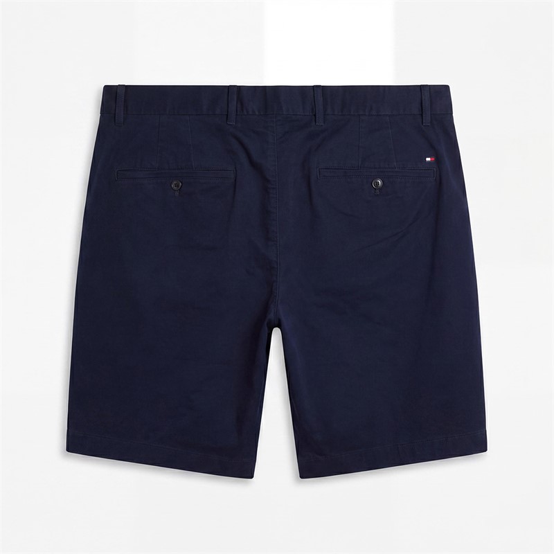 Tommy Hilfiger Mens Denton 9.5 Essential Chino Shorts Desert Sky