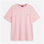 Tommy Hilfiger Mens Plus Essential Seasonal T-Shirt Pink Lily