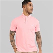 Tommy Hilfiger Mens 1985 Regular Polo Shirt Pink Lily