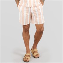 Tommy Hilfiger Mens Dover Open Weave Dobby Regular Fit Shorts Orange Hype/Brilliant Orange