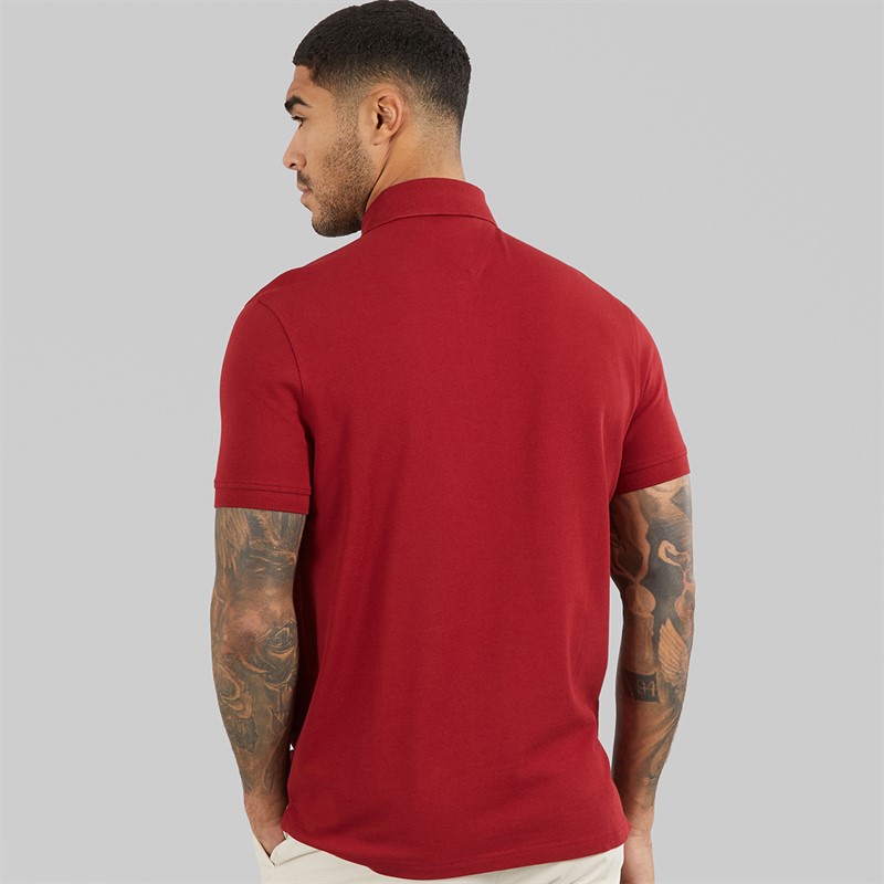 Tommy Hilfiger Mens 1985 Regular Polo Shirt Regatta Red