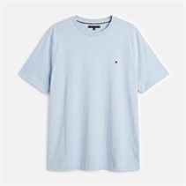 Tommy Hilfiger Mens Plus Essential Seasonal T-Shirt Breezy Blue