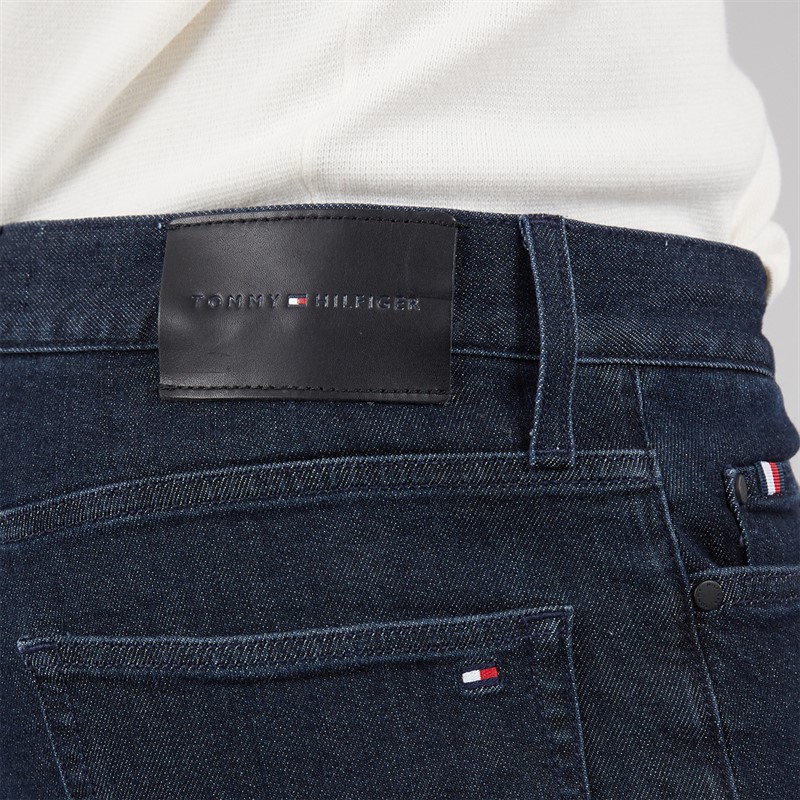 Tommy Hilfiger Mens Slim Bleecker Jeans Stew Blue