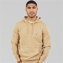 Tommy Hilfiger Mens Essential Hoodie Sandalwood