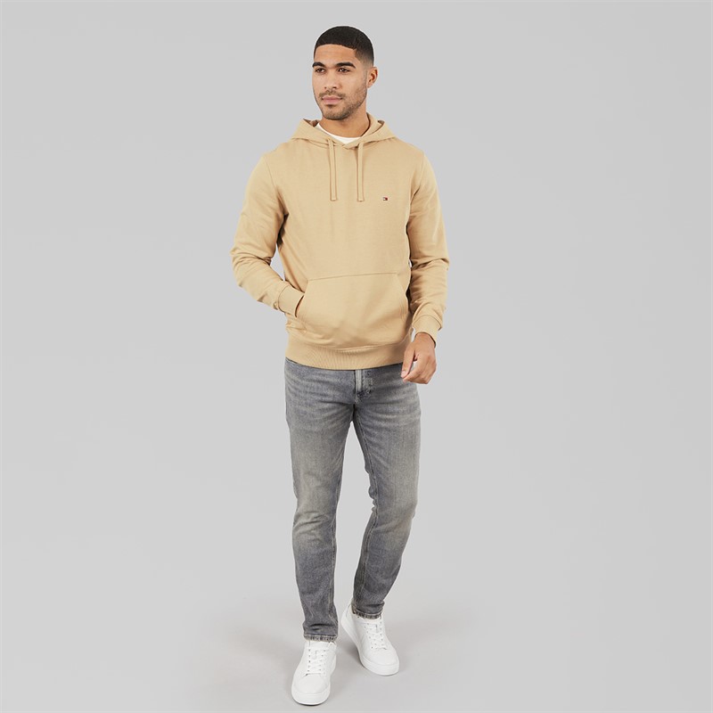 Tommy Hilfiger Mens Essential Hoodie Sandalwood