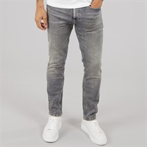 Tommy Hilfiger Mens Austin Slim Tapered Jeans Denim Black