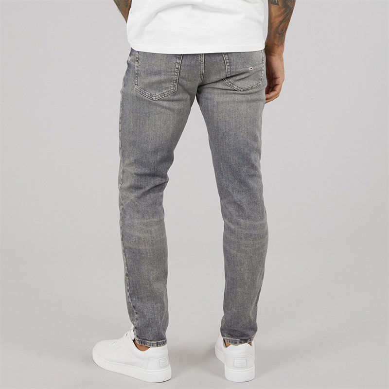 Tommy Hilfiger Mens Austin Slim Tapered Jeans Denim Black