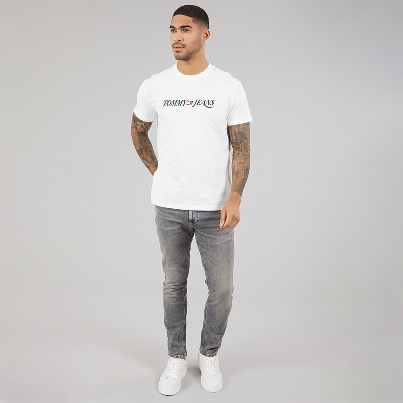 Tommy Hilfiger Mens Austin Slim Tapered Jeans Denim Black