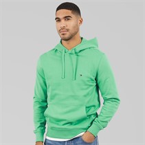 Tommy Hilfiger Mens Essential Terry Hoodie Fort Green