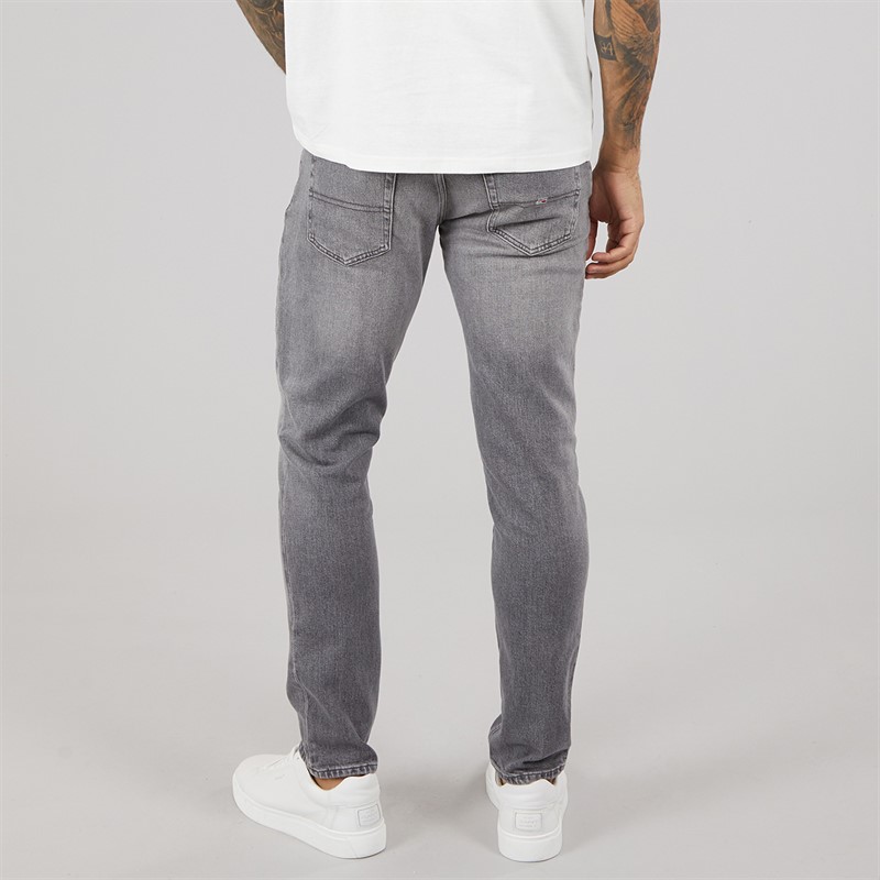 Tommy Hilfiger Mens Scanton Slim Jeans Denim Grey