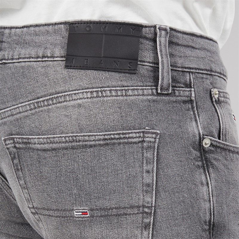 Tommy Hilfiger Mens Scanton Slim Jeans Denim Grey