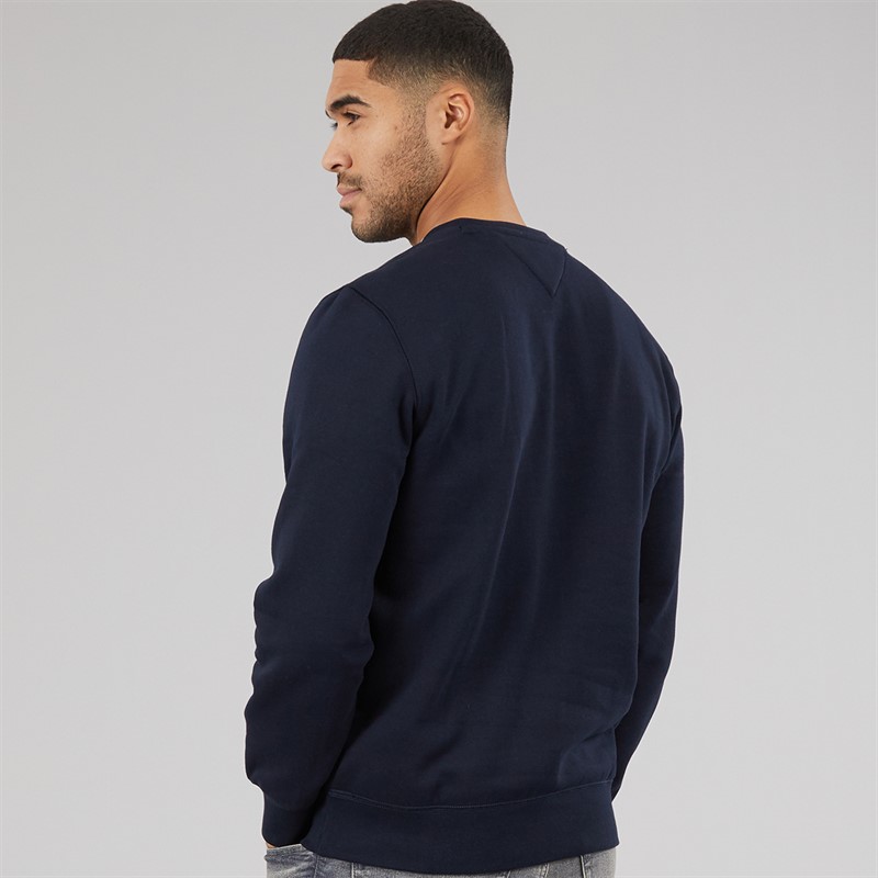 Tommy Hilfiger Mens Tommy Logo Sweatshirt Desert Sky