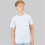 Tommy Hilfiger Boys Essential Cotton T-Shirt Breezy Blue Heather