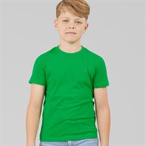 Tommy Hilfiger Boys Essential Cotton T-Shirt Radiant Green