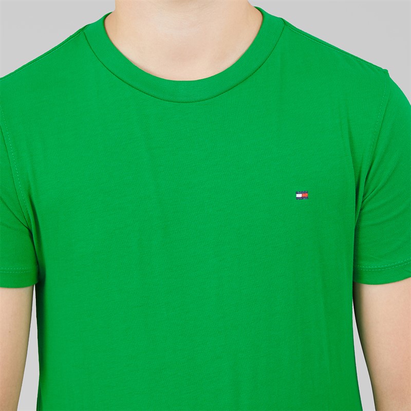 Tommy Hilfiger Boys Essential Cotton T-Shirt Radiant Green
