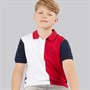 Tommy Hilfiger Boys Colour Block Polo Shirt Dark Night/Navy Colour Block Dark Night Navy Colourblock