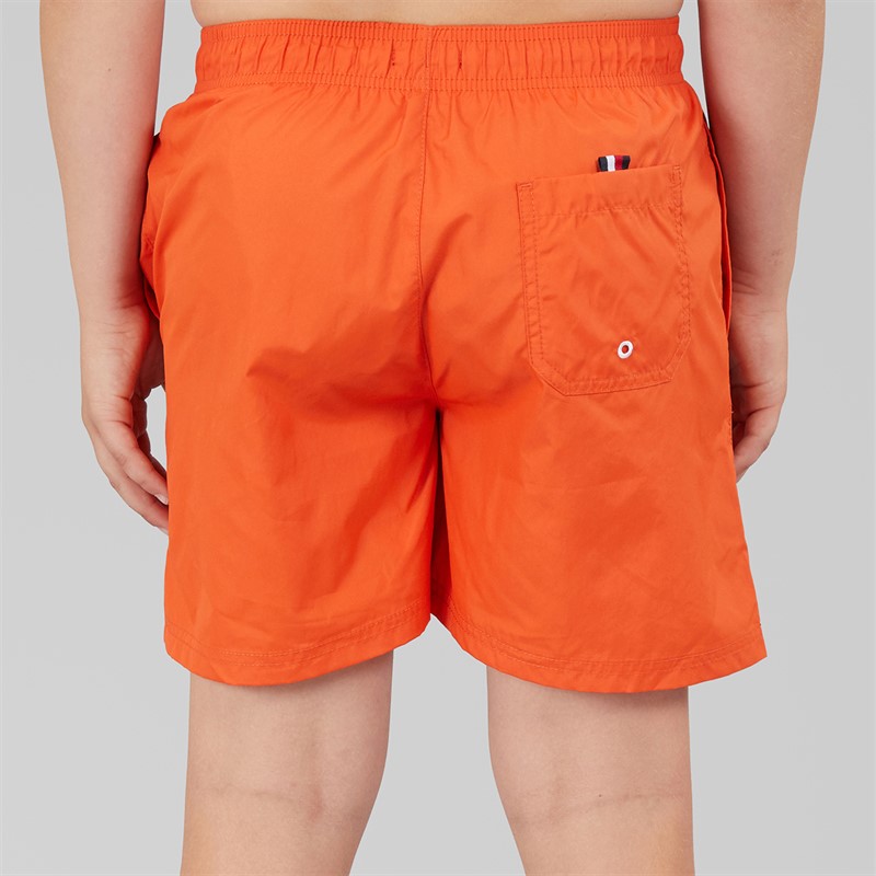 Tommy Hilfiger Boys Swim Trunks Brilliant Orange