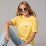 Tommy Hilfiger Girls Melange Varsity Arch T-Shirt Citronella
