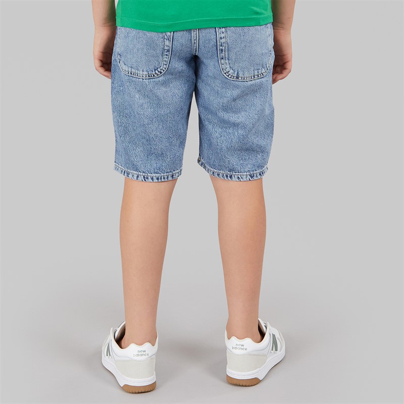 Tommy Hilfiger Boys Straight Denim Shorts Mediumused