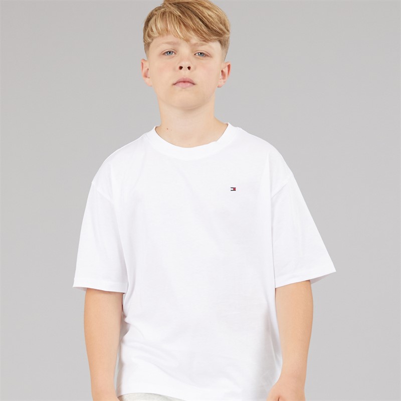 Tommy Hilfiger Boys Essential T-Shirt White