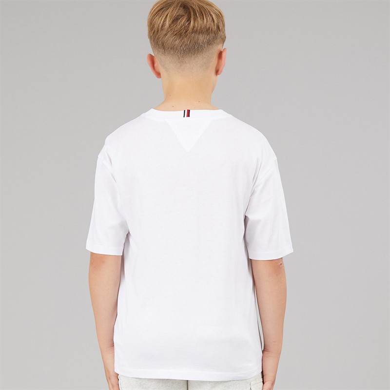 Tommy Hilfiger Boys Essential T-Shirt White