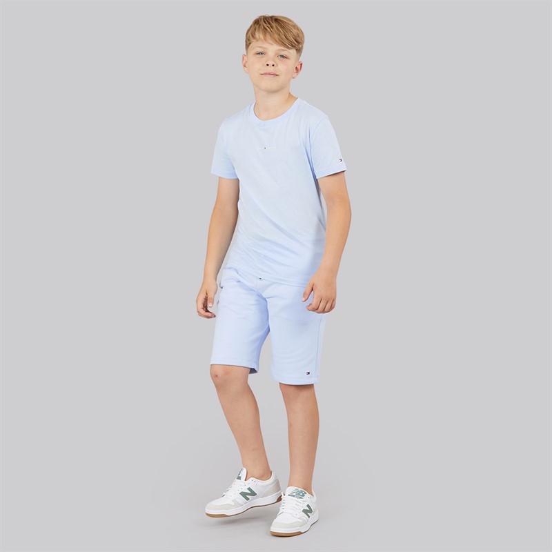Tommy Hilfiger Boys Essential T-Shirt And Shorts Set Sweet Blue