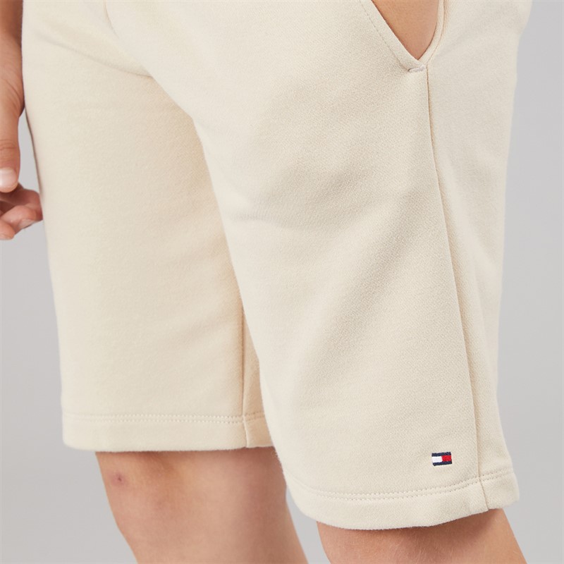 Tommy Hilfiger Boys Essential T-Shirt And Shorts Set Classic Beige