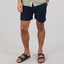 Tommy Hilfiger Mens Linen Blend Shorts Dark Night Navy