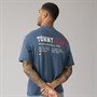 Tommy Hilfiger Mens 90s Waving Flag T-Shirt Dark Night Navy