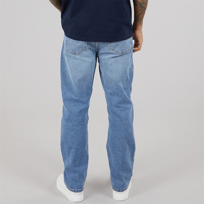 Tommy Hilfiger Mens Otis BJA138 Straight Jeans Denim Medium