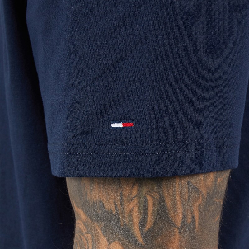 Tommy Hilfiger Mens 90S TJ Block T-Shirt Dark Night Navy