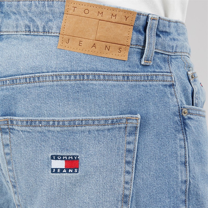 Tommy Hilfiger Mens Jaimie Relaxed Straight Jeans Denim Medium