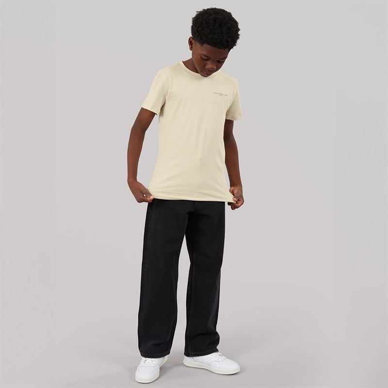 Tommy Hilfiger Kids Mini Corp T-Shirt Classic Beige