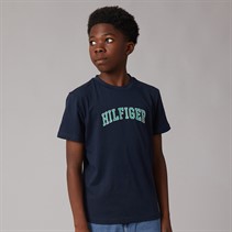Tommy Hilfiger Boys Varsity T-Shirt Dark Night Navy