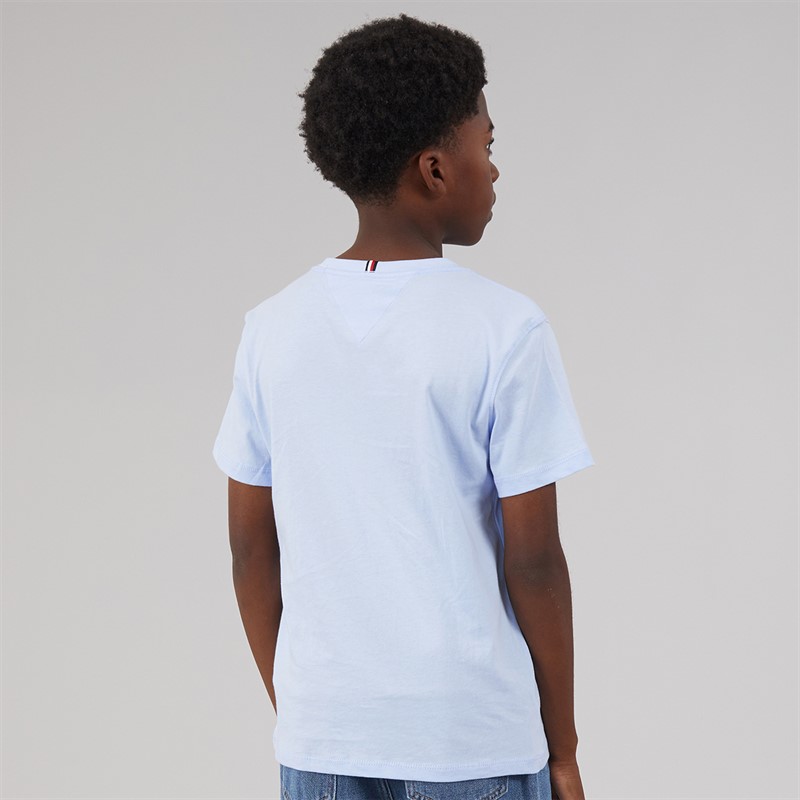 Tommy Hilfiger Boys Essential Cotton T-Shirt Sweet Blue