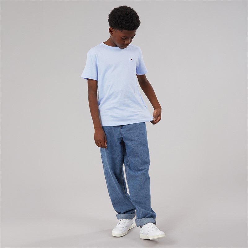 Tommy Hilfiger Boys Essential Cotton T-Shirt Sweet Blue