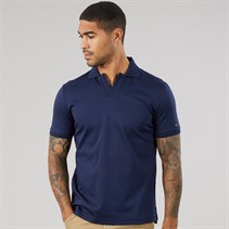 Tommy Hilfiger Mens Collar Intrest Polo Shirt Carbon Navy
