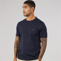 Tommy Hilfiger Mens Global Stripe T-Shirt Desert Sky