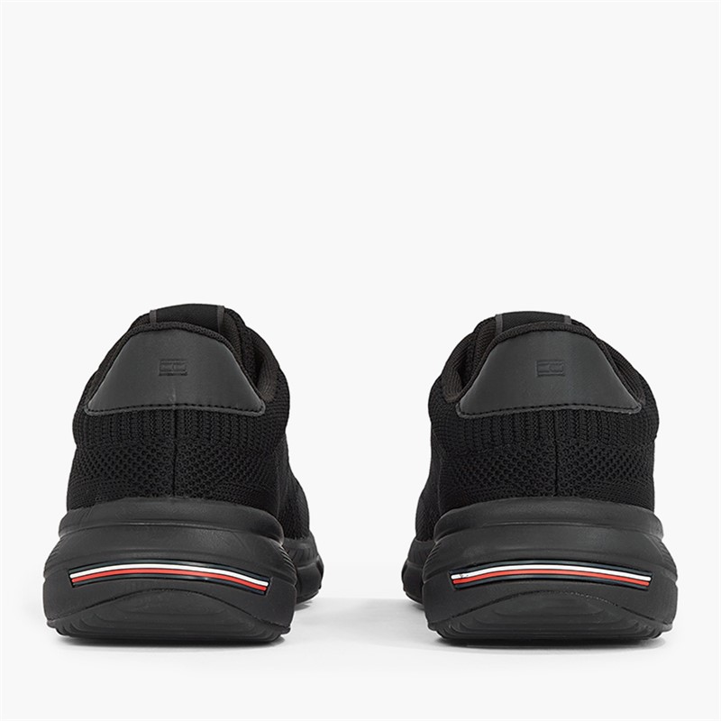 Tommy Hilfiger Mens Lightweight Trainers Black